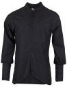 Medieval cotton shirt model Arantir, black