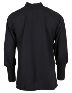 Medieval cotton shirt model Arantir, black 2