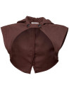 Galatea Medieval Hooded Shoulder Cover - Brown