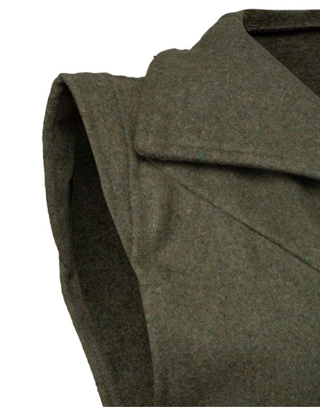 Medieval wool tunic model Galatea, green