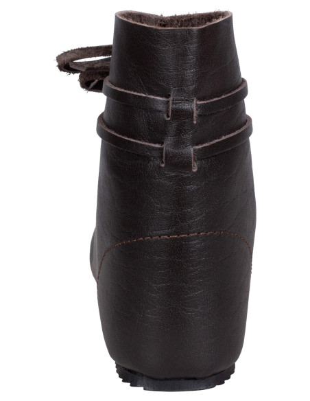 Medieval leather boots model Einhard,...