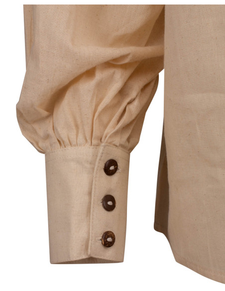 Medieval cotton shirt model Bartold,...