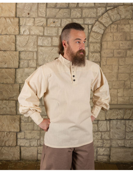 Medieval cotton shirt model Bartold,...