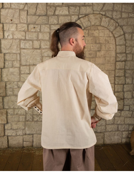Medieval cotton shirt model Bartold,...
