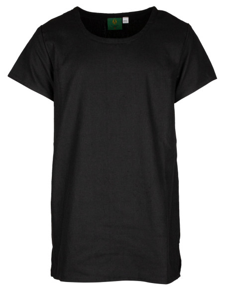 Basic medieval tunic cotton, black