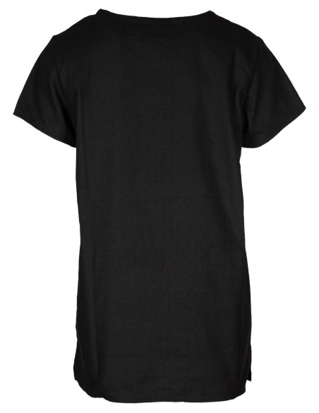 Basic medieval tunic cotton, black