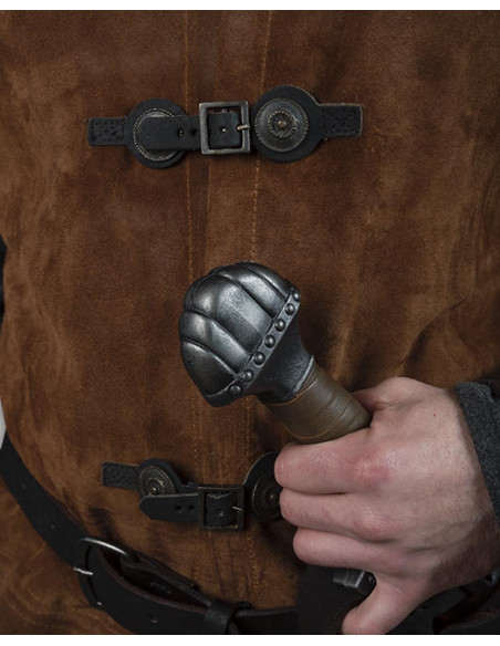 Medieval tabard in suede model Bowen,...