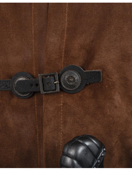 Medieval tabard in suede model Bowen,...