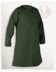 Medieval cotton tunic model Gadaric, green color