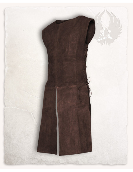 Medieval tabard in suede model...