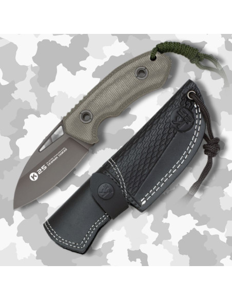 K25 tactical knife Mikarta handle (19...