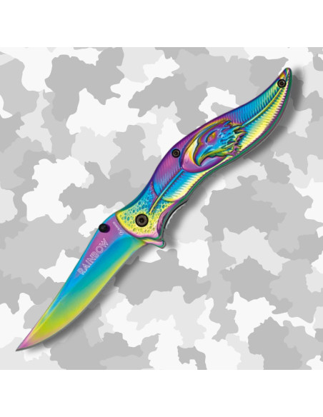 Albainox Rainbow Eagle Knife (21.9 cm)