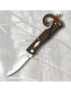 Albainox Hunting Knife, Wenge Wood (18.8 cm)