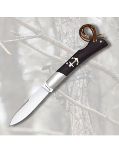 Albainox knife blade sword tip, black (18 cm.)