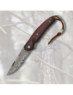 Albainox knife with 70 layers Damascus blade (17 cm.)