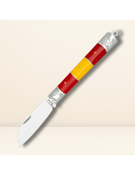 Albainox Knife with Spain Flag Handle...