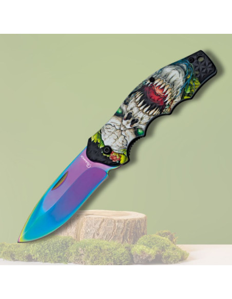 Albainox Skull 3D Handle Knife (19.8...