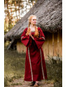 Medieval dress woman model Sophie, Red