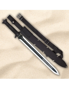 Decorative medieval sword with sheath (76.50 cm.)