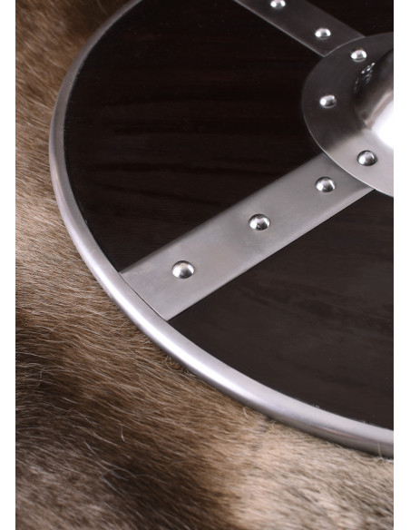 Wooden Viking shield, 56 cms.