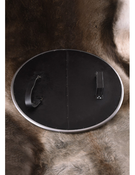 Wooden Viking shield, 56 cms.