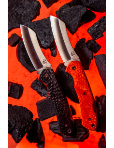 Cudeman Tundra Knife, Red Juma 2