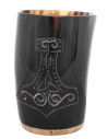 Viking Cup Mjölnir in Horn