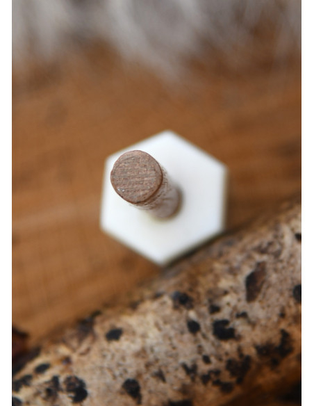 Rotating die made of bone