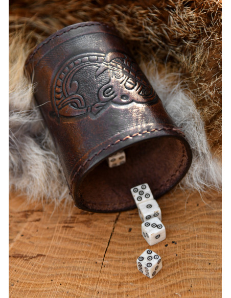 Viking die made of bone, 1 unit