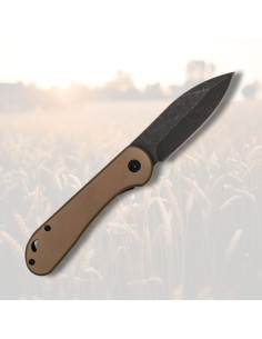 Field knife with stone finish blade (17.5 cm) 2