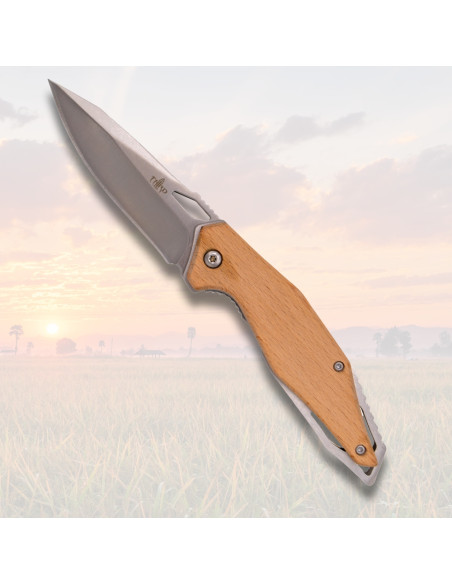 Field knife with satin finish (19.4 cm)
