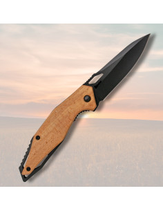 Field knife with blackened finish (19.4 cm) 2