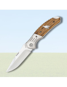 Albainox Partridge Decorated Folding Knife (19.7 cm)