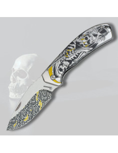 Albainox decorative knife model Faces of Death