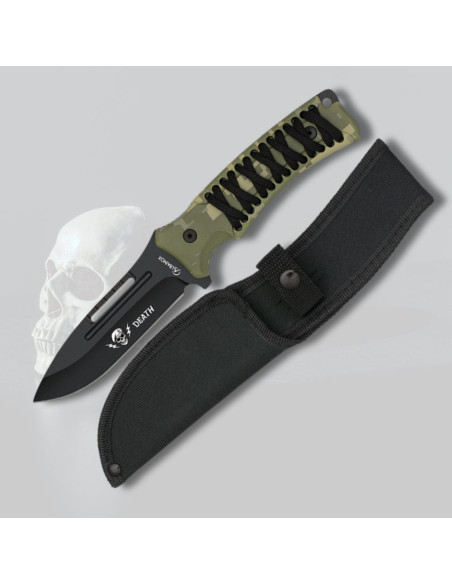 Albainox Sports Knife, Camo Wrapped...