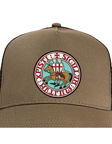 Green Trucker Cap Knights Templar