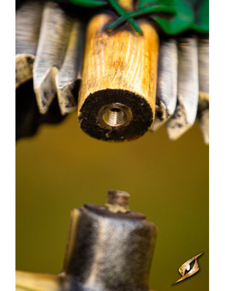 Battle Standard with Winged Skull