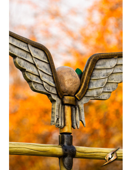 Battle Standard with Winged Skull