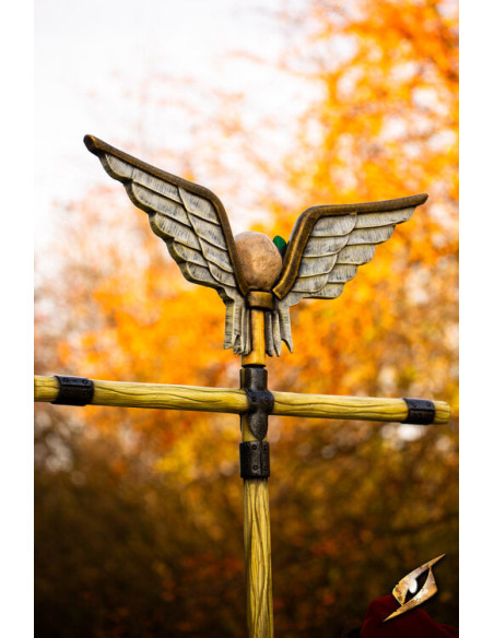 Battle Standard with Winged Skull