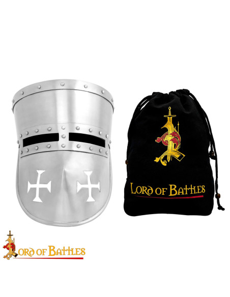 13th Century Templar Knight Helmet...