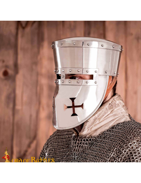 13th Century Templar Knight Helmet...
