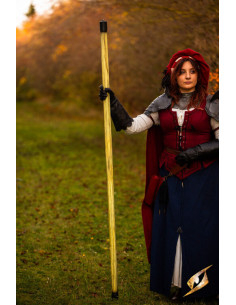 Pole for LARP spear-halberd heads (190 cm)