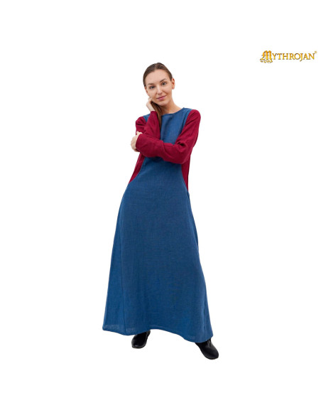 Medieval sleeveless overgown in...