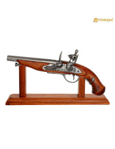 Medieval wooden stand for pirate guns 2