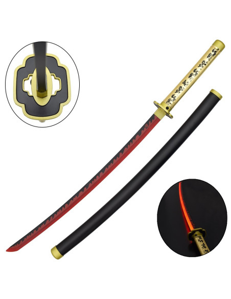 Decorative katana with LED Tsugikuni...