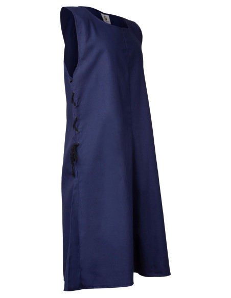 Medieval Tabard Wigand in blue canvas