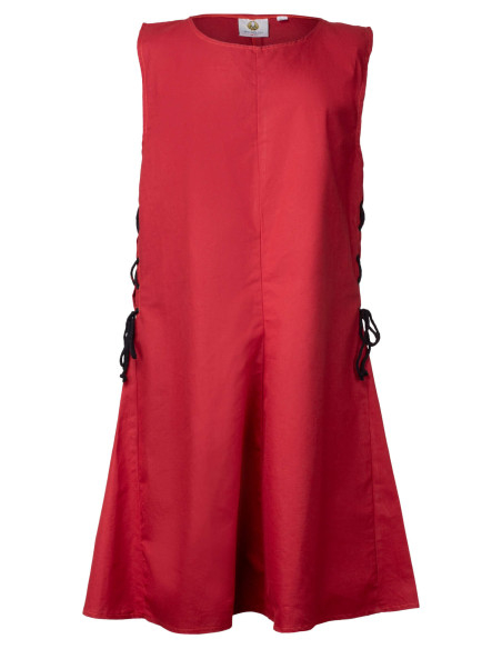 Medieval Tabard Wigand in red canvas