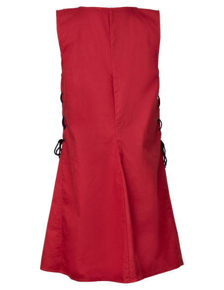 Medieval Tabard Wigand in red canvas