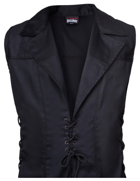 Hemblock Gothic Vest in Black