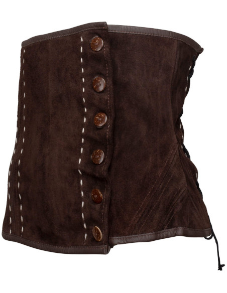 Medieval Estela Corset in Brown Medieval Estela Corset in Brown